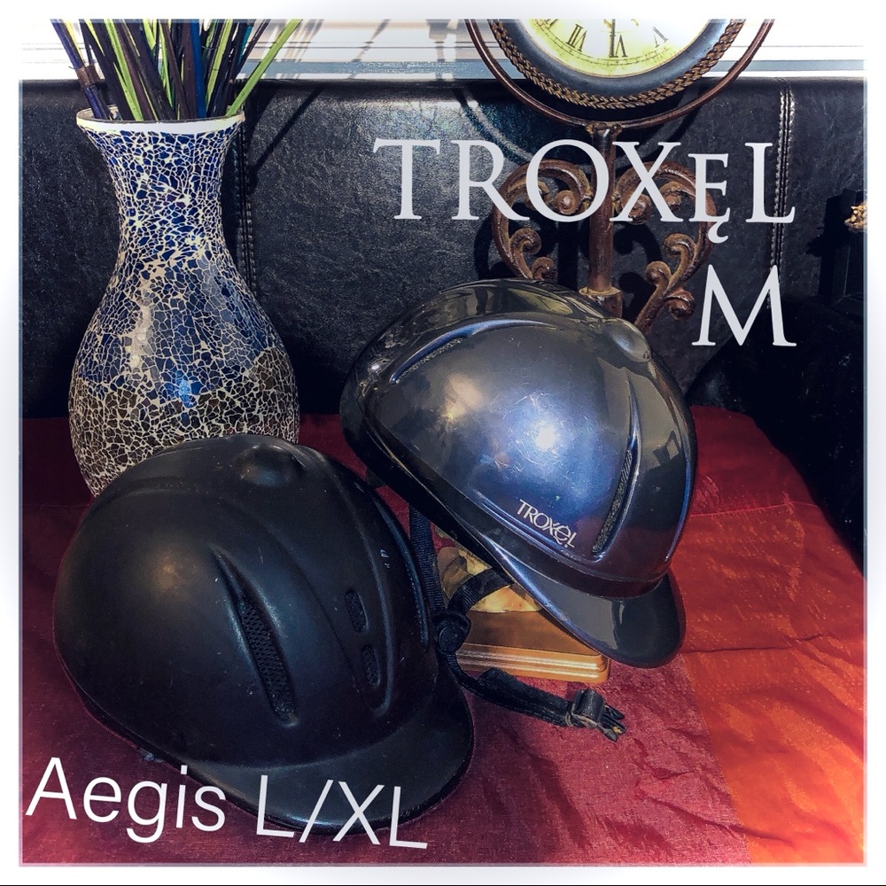 Riding Helmet TROXEL Sz M & AEGIS Sz L/XL